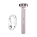 Brand New Launch- Beautech Face and Eye Wand 360-Degree with EMS Technology, 3 LED Modes Red, Blue, Purple - Pink