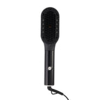 Beautech Multi Functional Hair Straightener Brush (Size 27x7 Cm) - Black