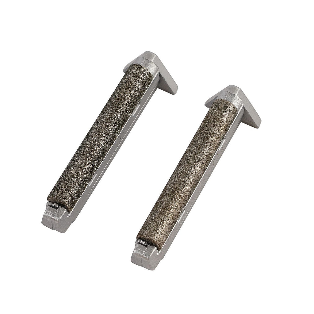 Set of 2 - Beautech Exfoliating Heads - White - Silver