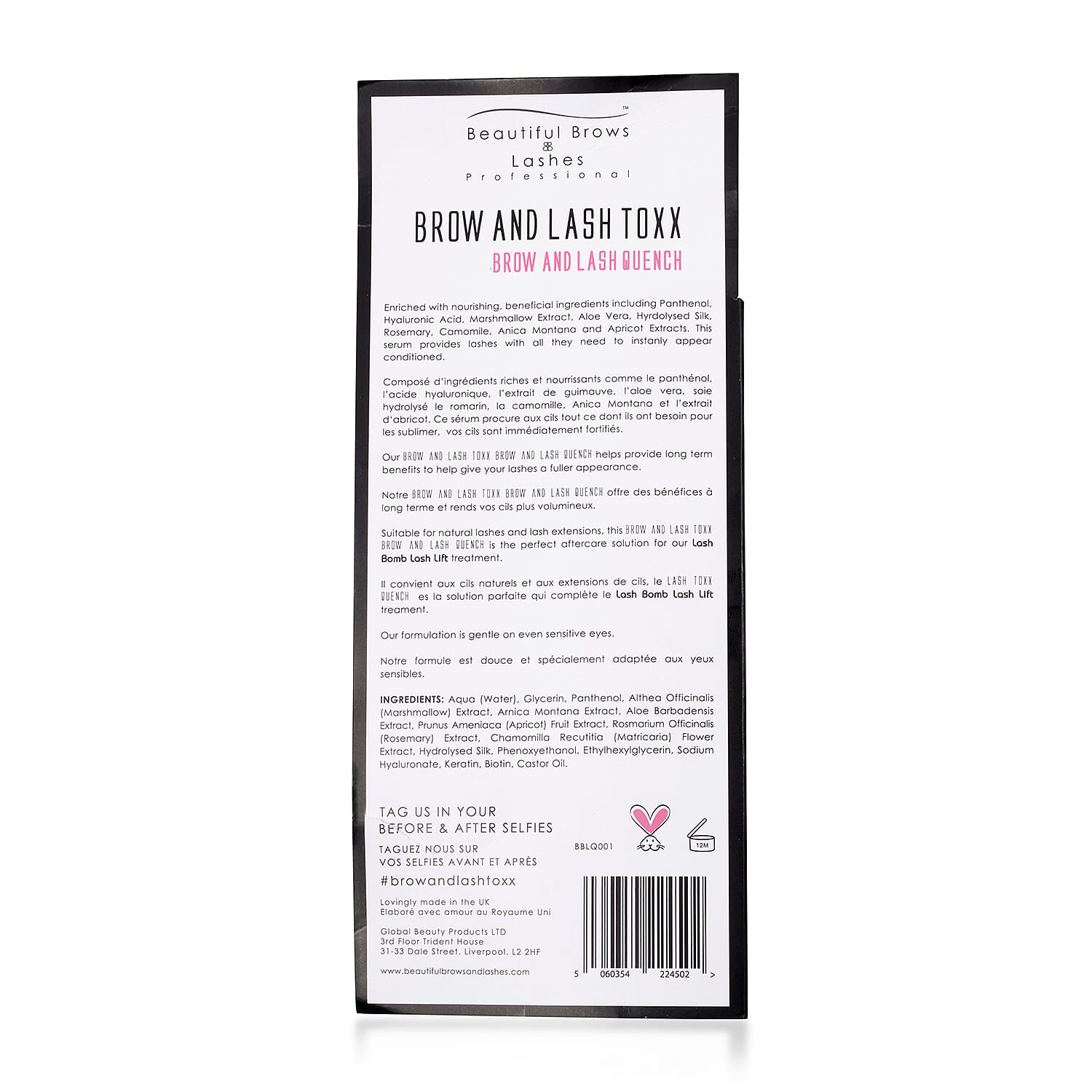 Beautiful Brows- Brow & Lash Tox & Tube Mascara
