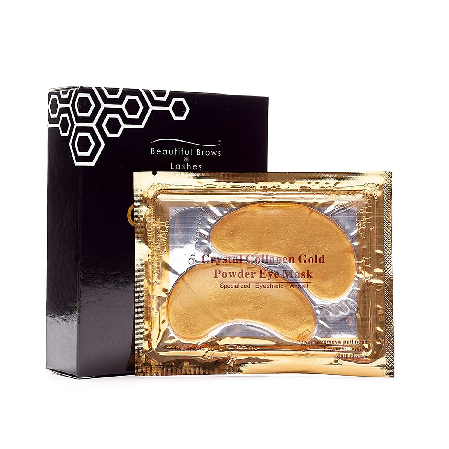 Beautiful Brows -24K GOLD COLLAGEN EYE MASK (12 PACK)