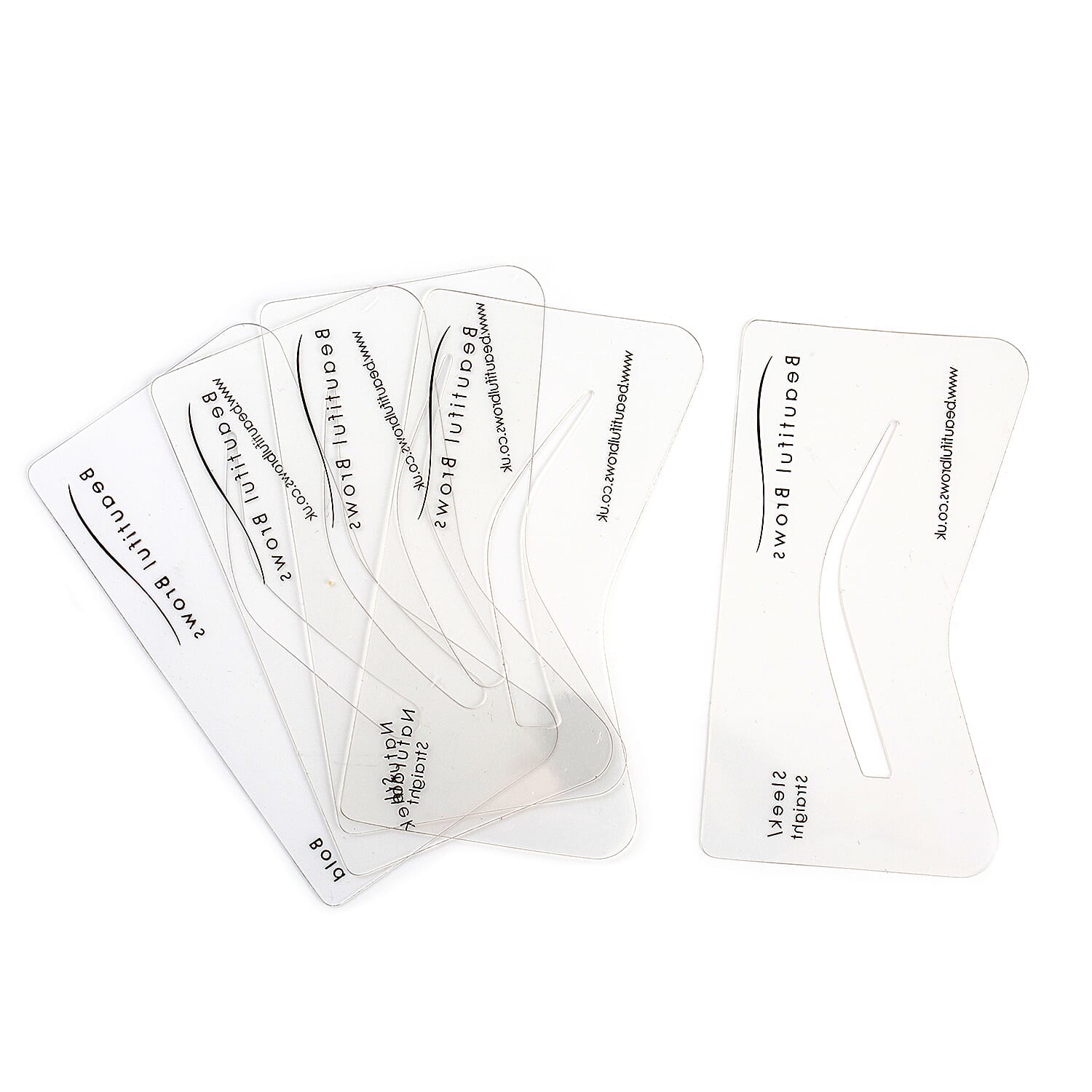 Beautiful Brows- Fab Brows (Incl. Powder, Brush - 6 Stencils) - Light-Medium (1.985 G)