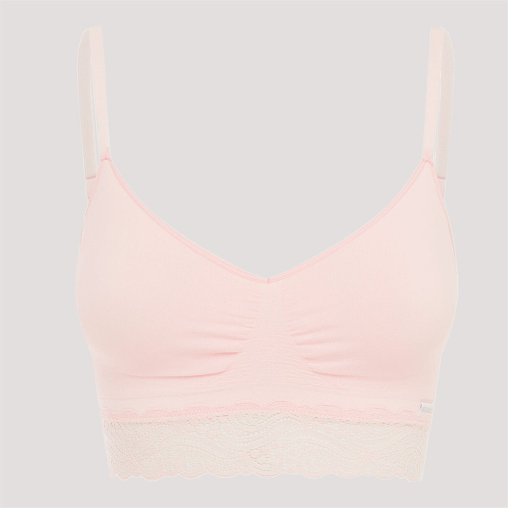 Bella Bodies Bamboo  Bra (Size - Large) - Pink Champagne