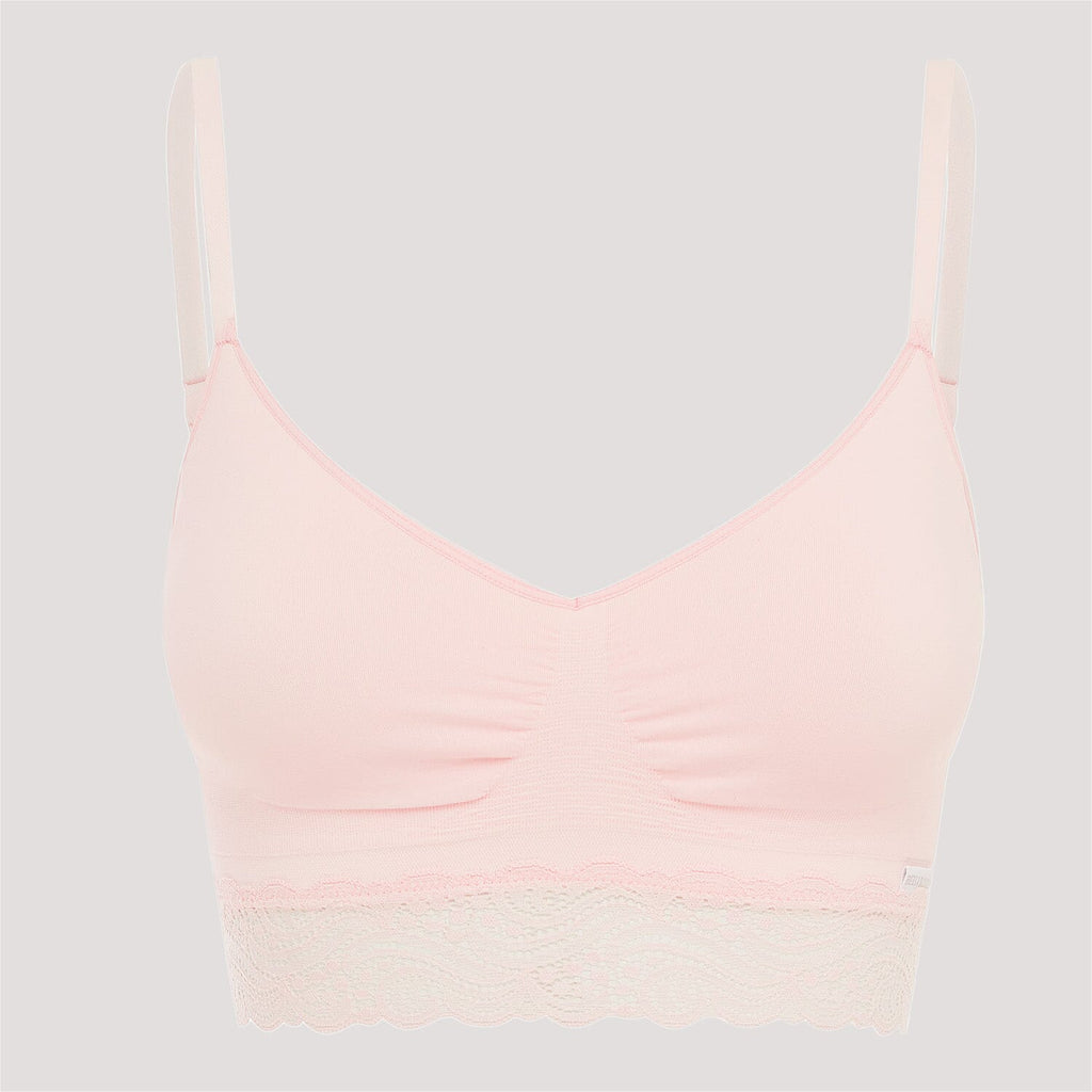 Bella Bodies Bamboo  Bra (Size - Large) - Pink Champagne