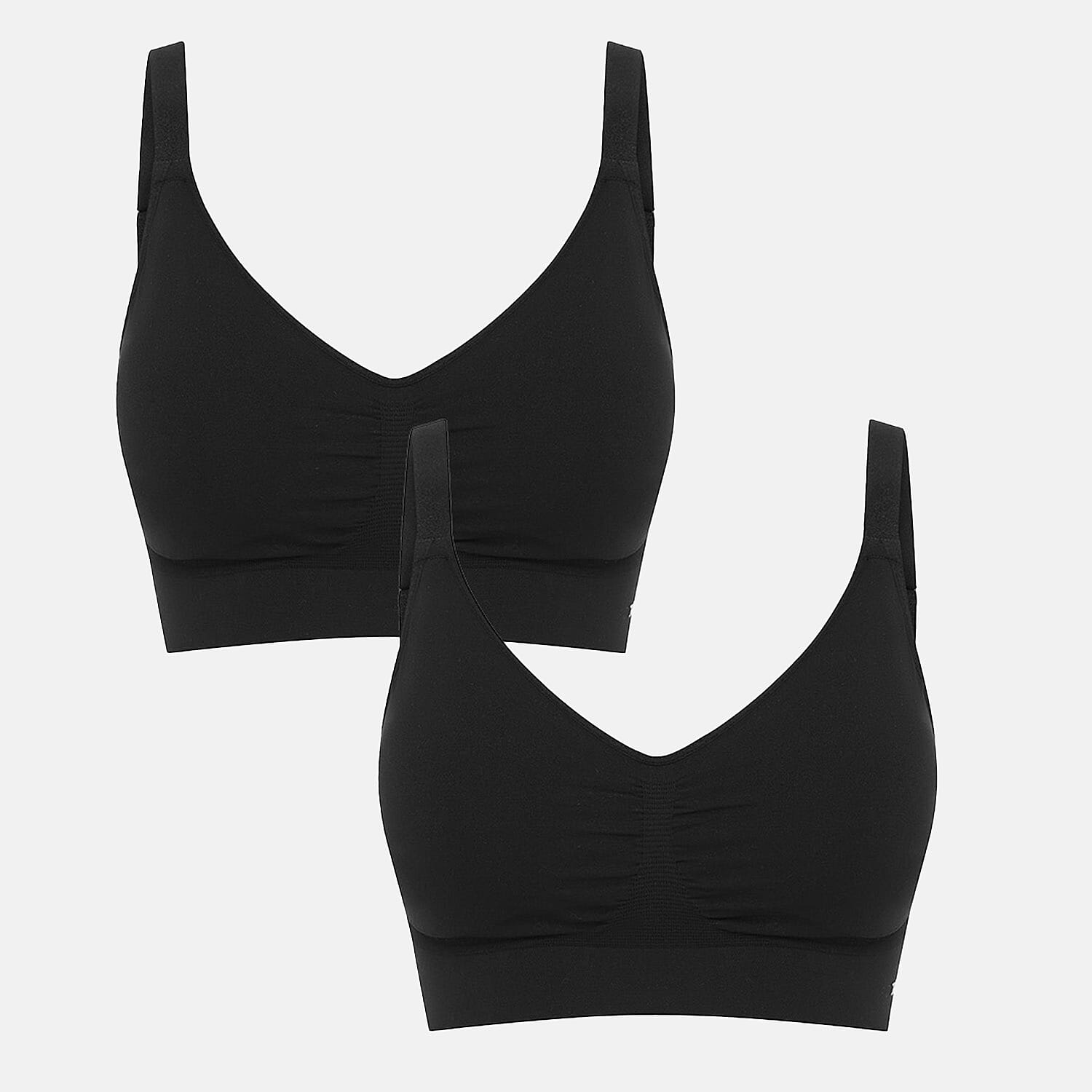 Bella Bodies Bamboo  Bra (Size - Medium) - Black
