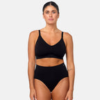 Bella Bodies Bamboo  Bra (Size - Medium) - Black