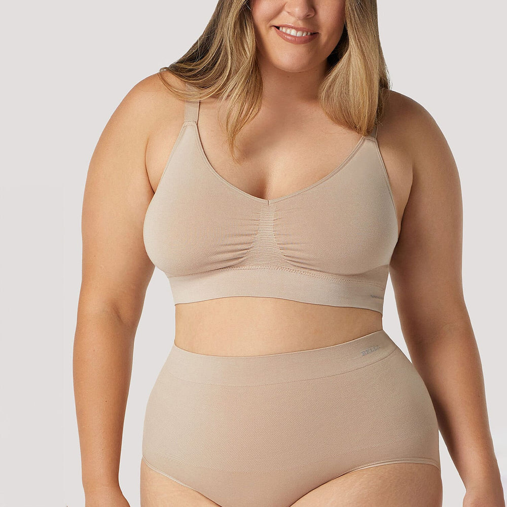 Bella Bodies Bamboo  Bra (Size - Small) - Blue Berry