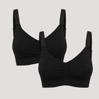 Bella Bodies Bamboo  Bra (Size - XL) - Black
