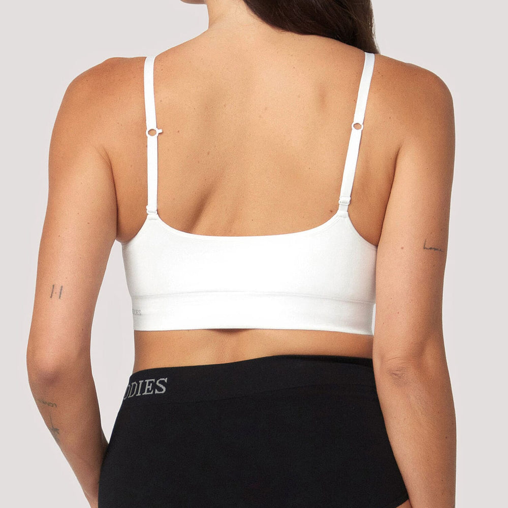 Bella Bodies Bamboo  Bra (Size - XL) - White