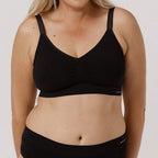 Bella Bodies Bamboo  Bra (Size - XXL) - Black