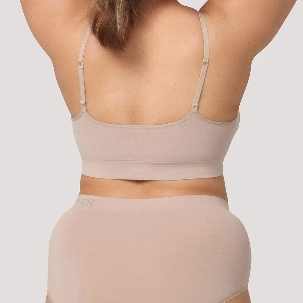 Bella Bodies Bamboo  Bra (Size - XXL) - Sand