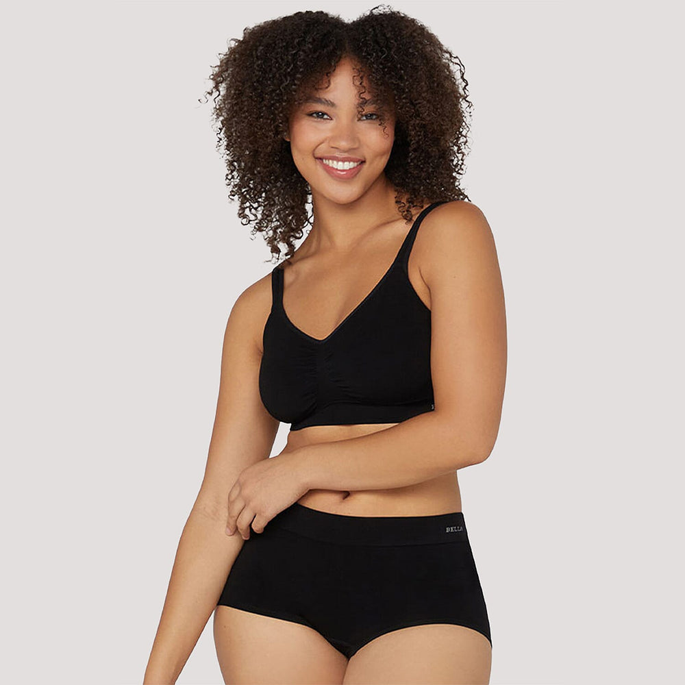 Bella Bodies Knitted Short (Size - Large) - Black