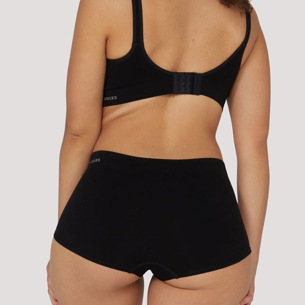 Bella Bodies Knitted Short (Size - Large) - Black