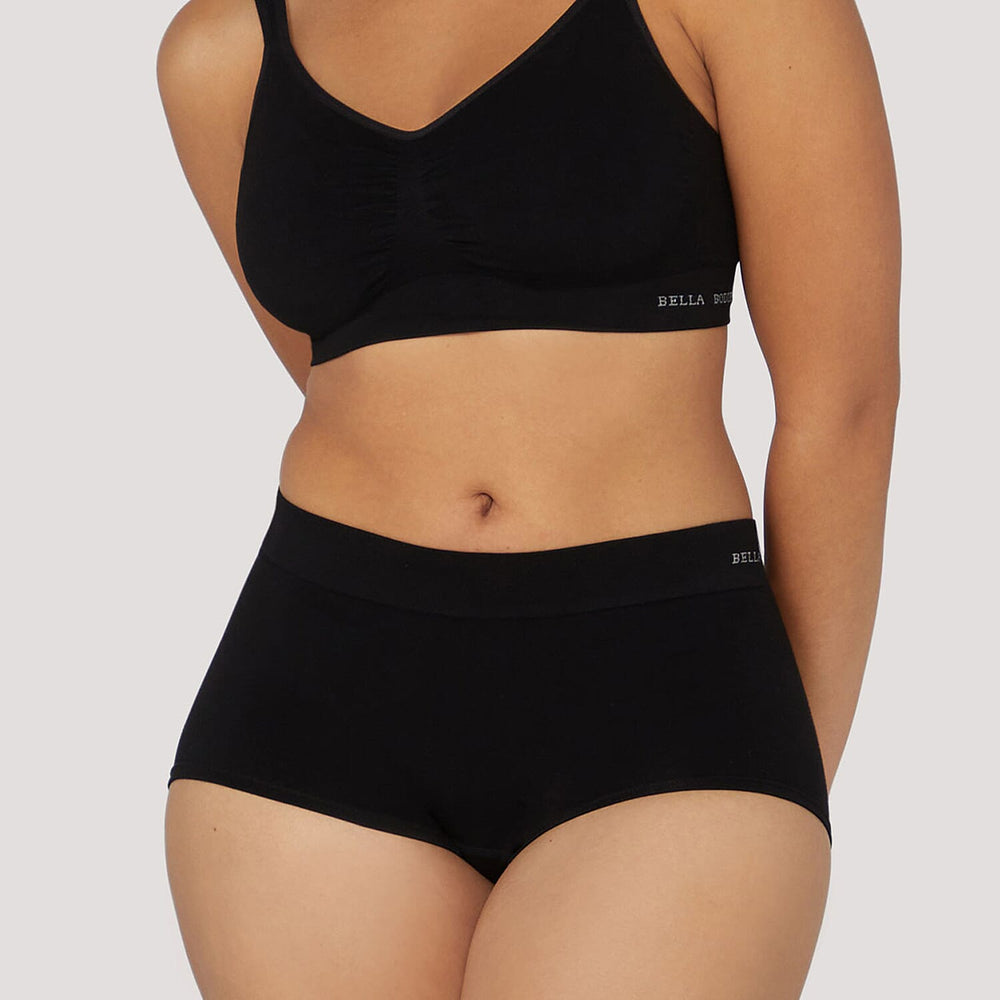 Bella Bodies Knitted Short (Size - Large) - Black