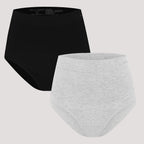 Bella Bodies Knitted Underwear (Size - Large) - Black Grey Marle