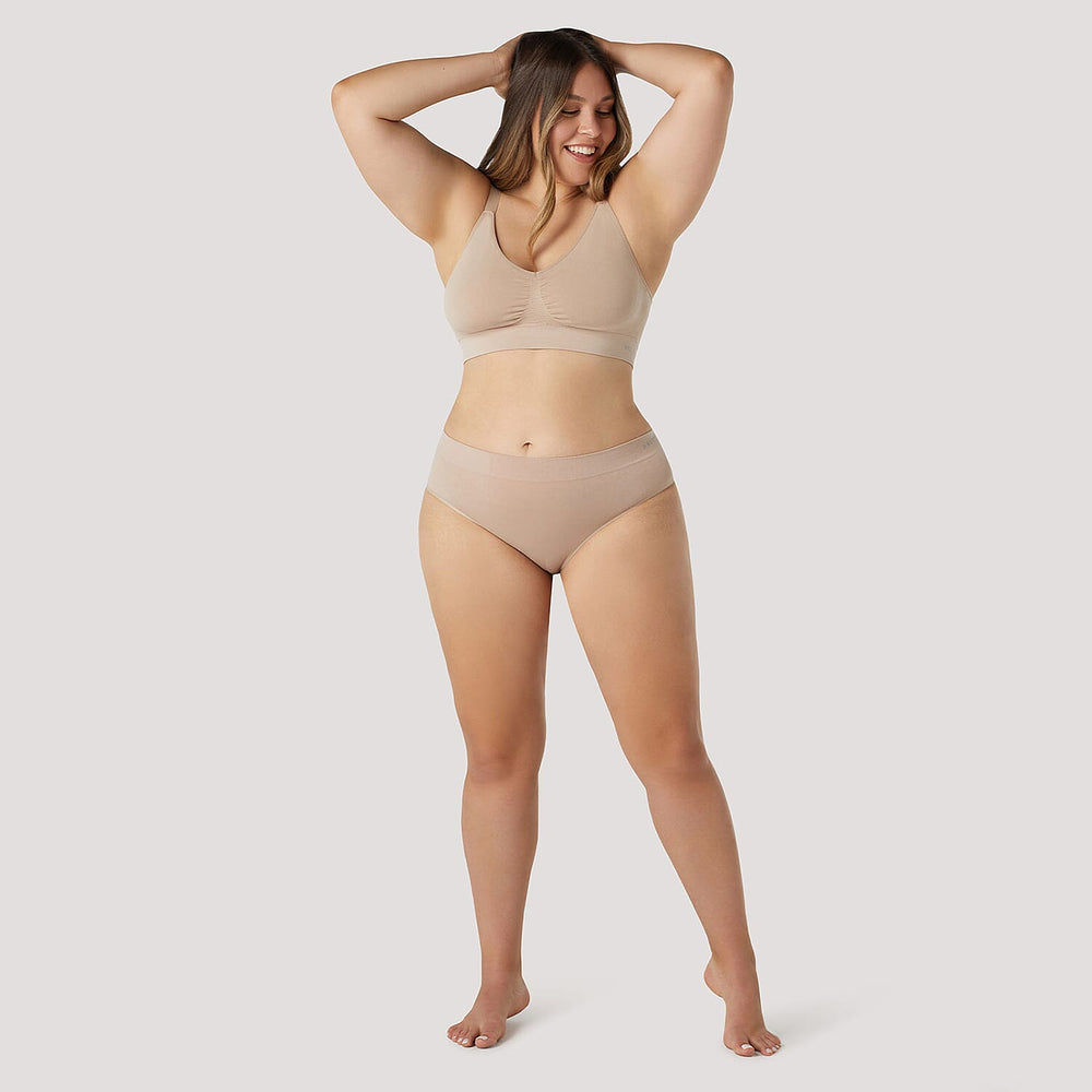 Bella Bodies Knitted Underwear (Size - Large) - Sand