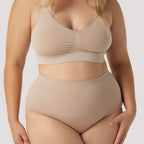 Bella Bodies Knitted Underwear (Size - Medium) - Black Sand