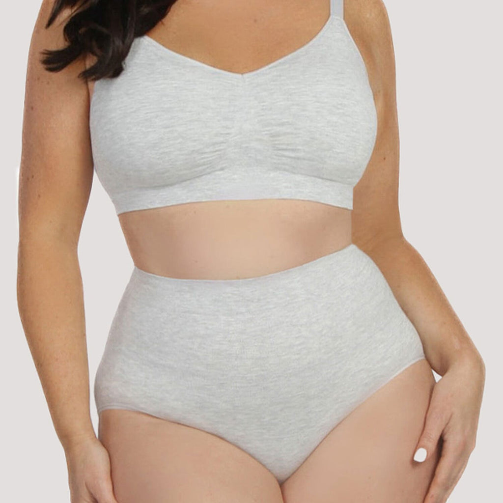 Bella Bodies Knitted Underwear (Size - Medium) - Grey Marle