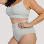 Bella Bodies Knitted Underwear (Size - Medium) - Grey Marle
