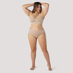Bella Bodies Knitted Underwear (Size - Medium) - Sand