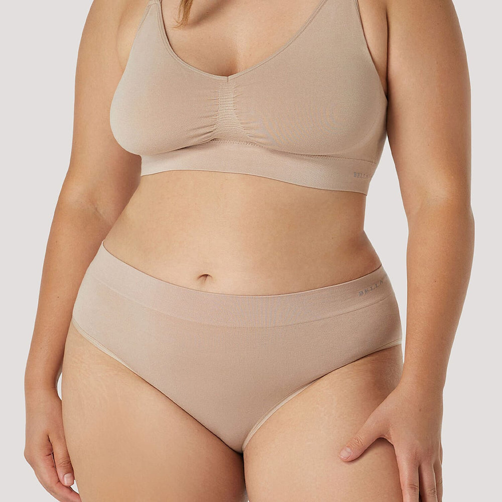 Bella Bodies Knitted Underwear (Size - Small) - Sand