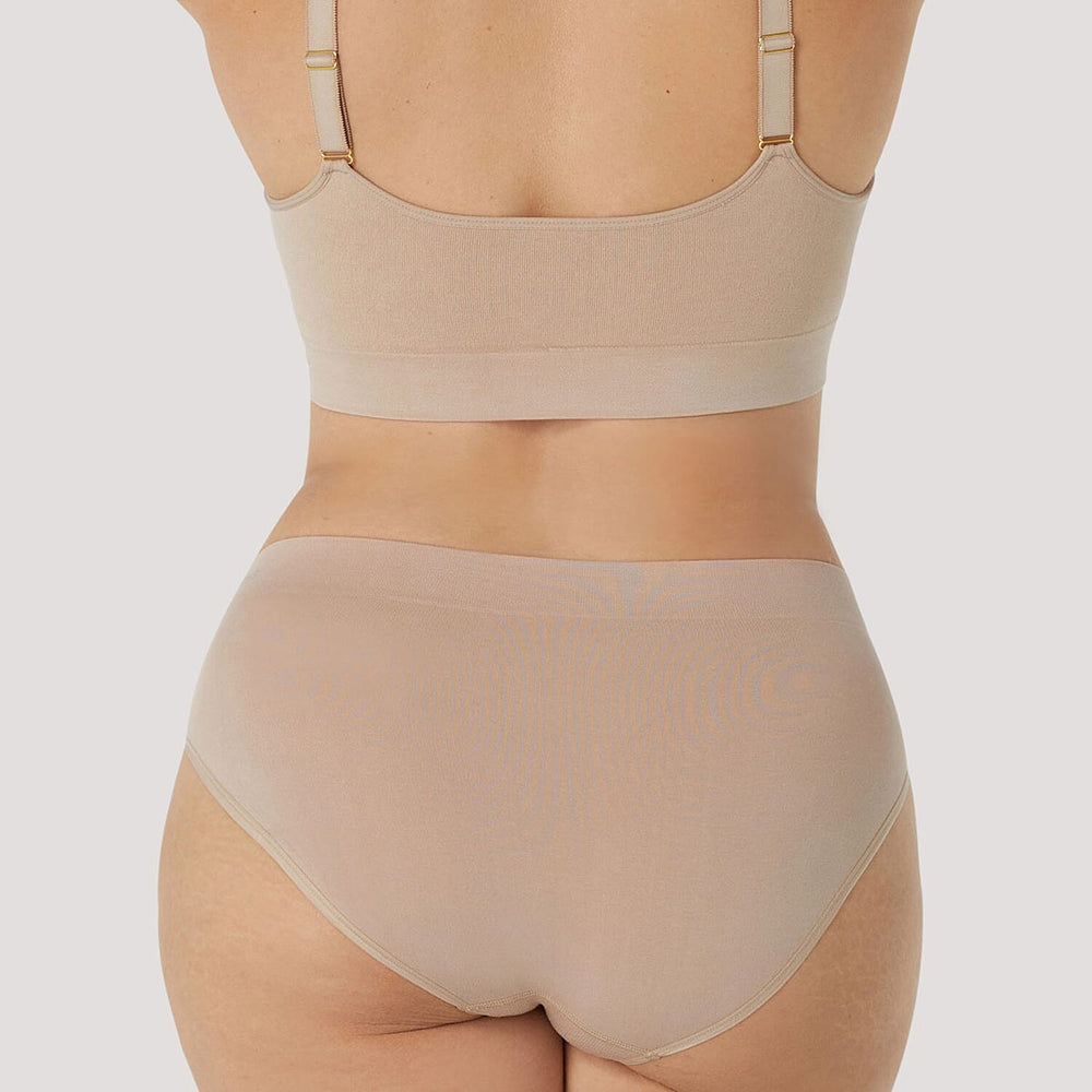 Bella Bodies Knitted Underwear (Size - Small) - Sand
