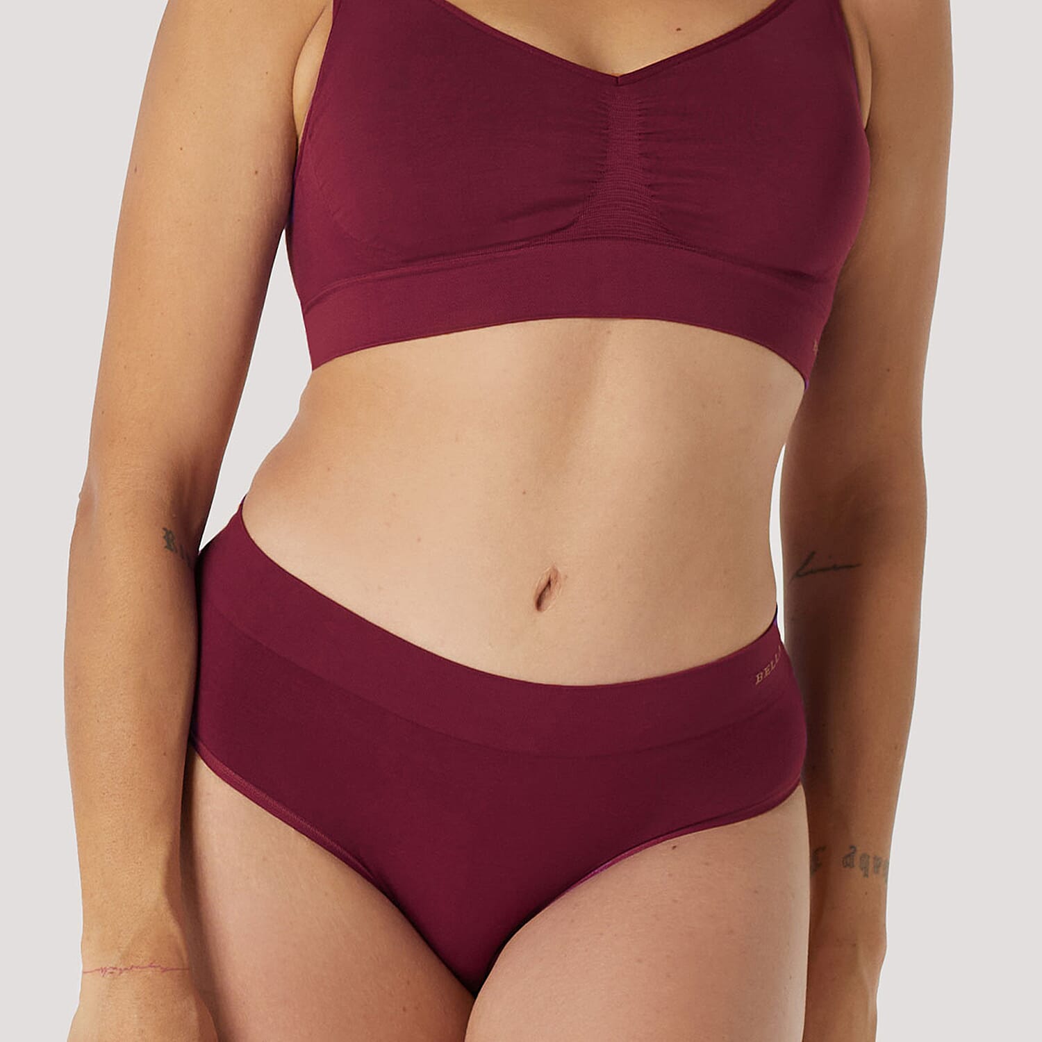 Bella Bodies Knitted Underwear (Size - XL) - Cherry Berry Frosty Green