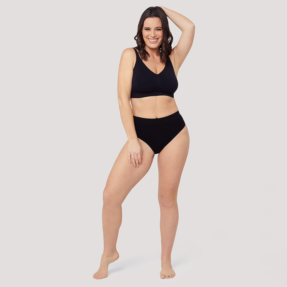 Bella Bodies Knitted Underwear (Size - XXL) - Black Sand