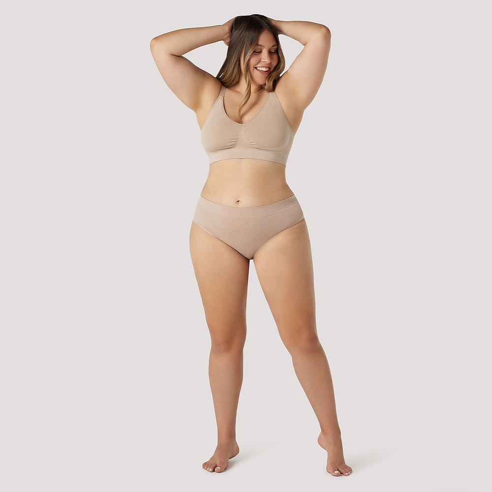 Bella Bodies Knitted Underwear (Size - XXL) - Black Sand
