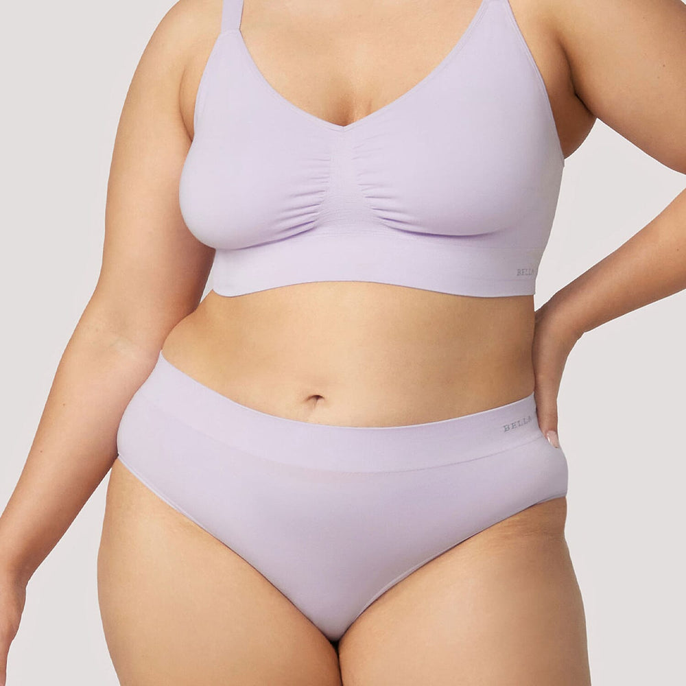 Bella Bodies Knitted Underwear (Size - XXL) - Marine Lilac