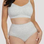 Bella Bodies Knitted Underwear (Size - XXL) - Sand Grey Marle