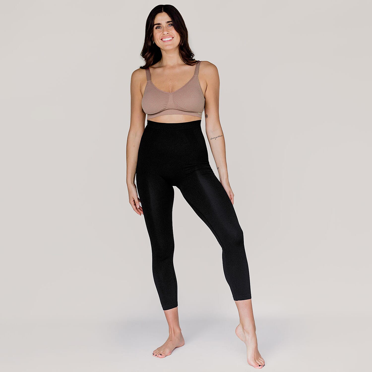 Polyamide Bottom and Legging - Black