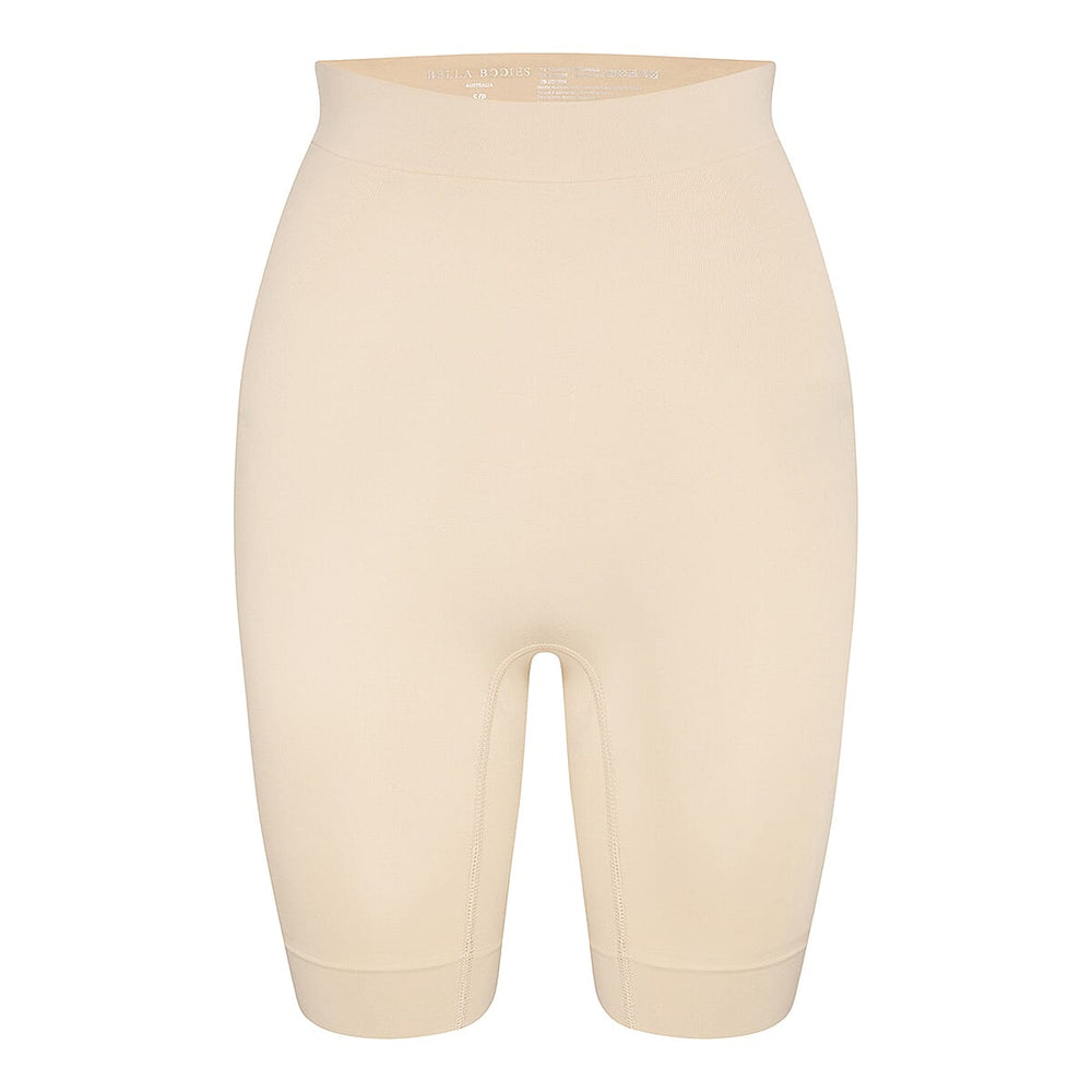 Bella Bodies Polyamide Knitted Short (Size - Small) - Latte