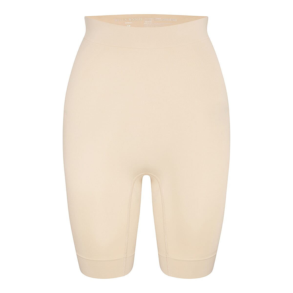 Bella Bodies Polyamide Knitted Short (Size - Small) - Latte