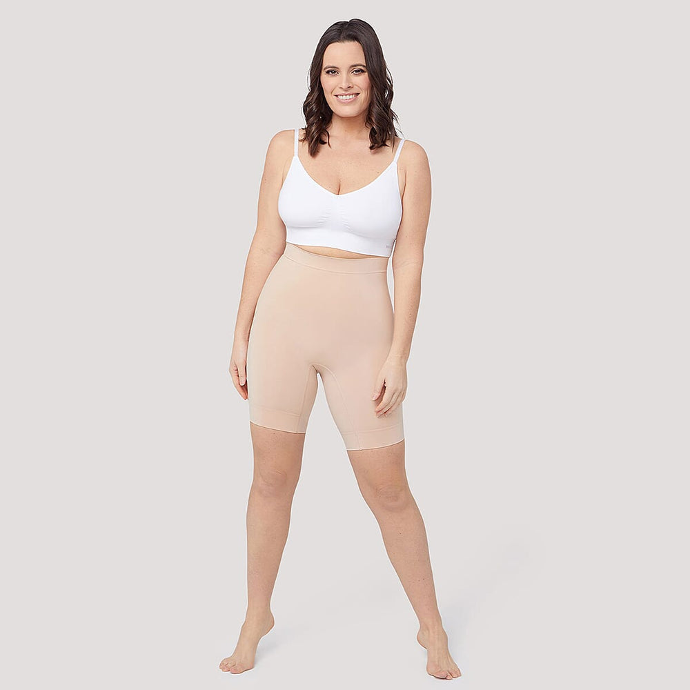 Bella Bodies Polyamide Knitted Short (Size - Small) - Latte