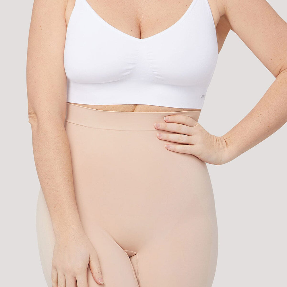 Bella Bodies Polyamide Knitted Short (Size - Small) - Latte