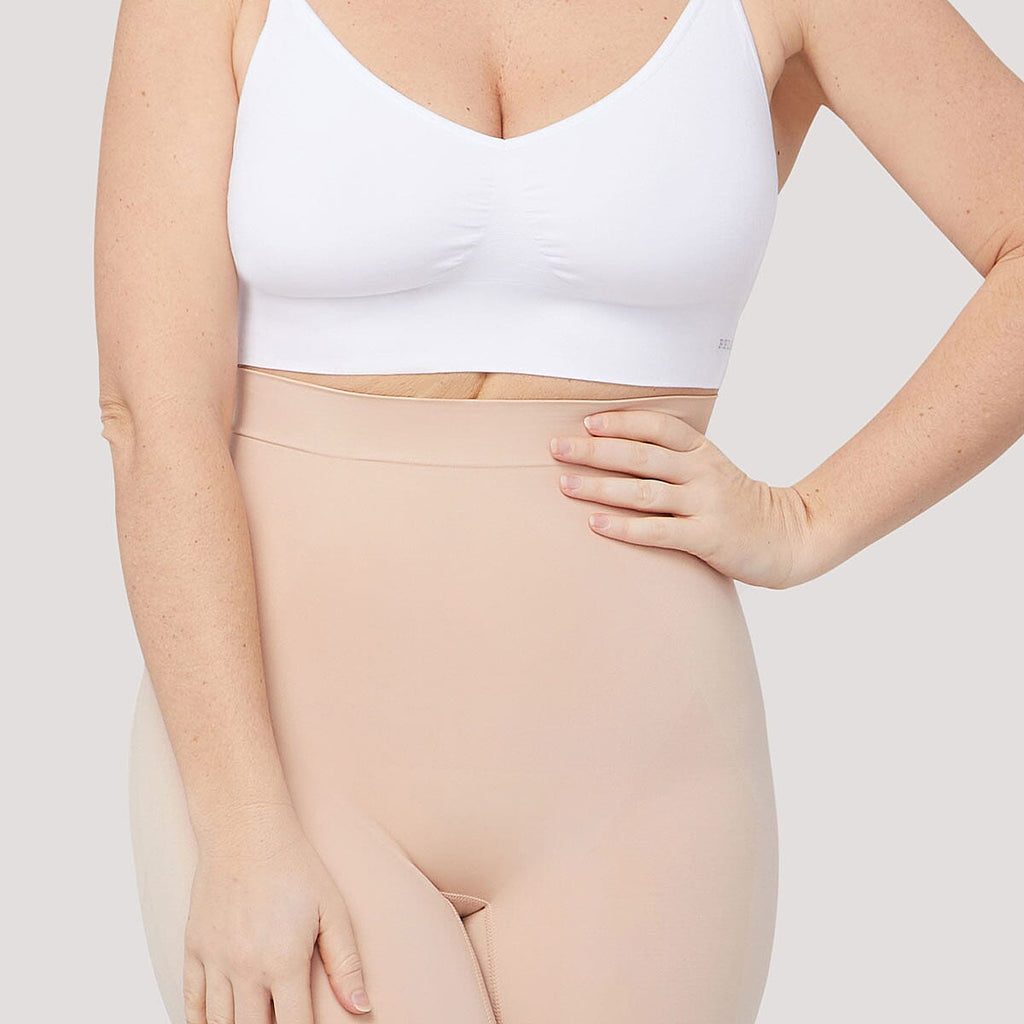 Bella Bodies Polyamide Knitted Short (Size - Small) - Latte