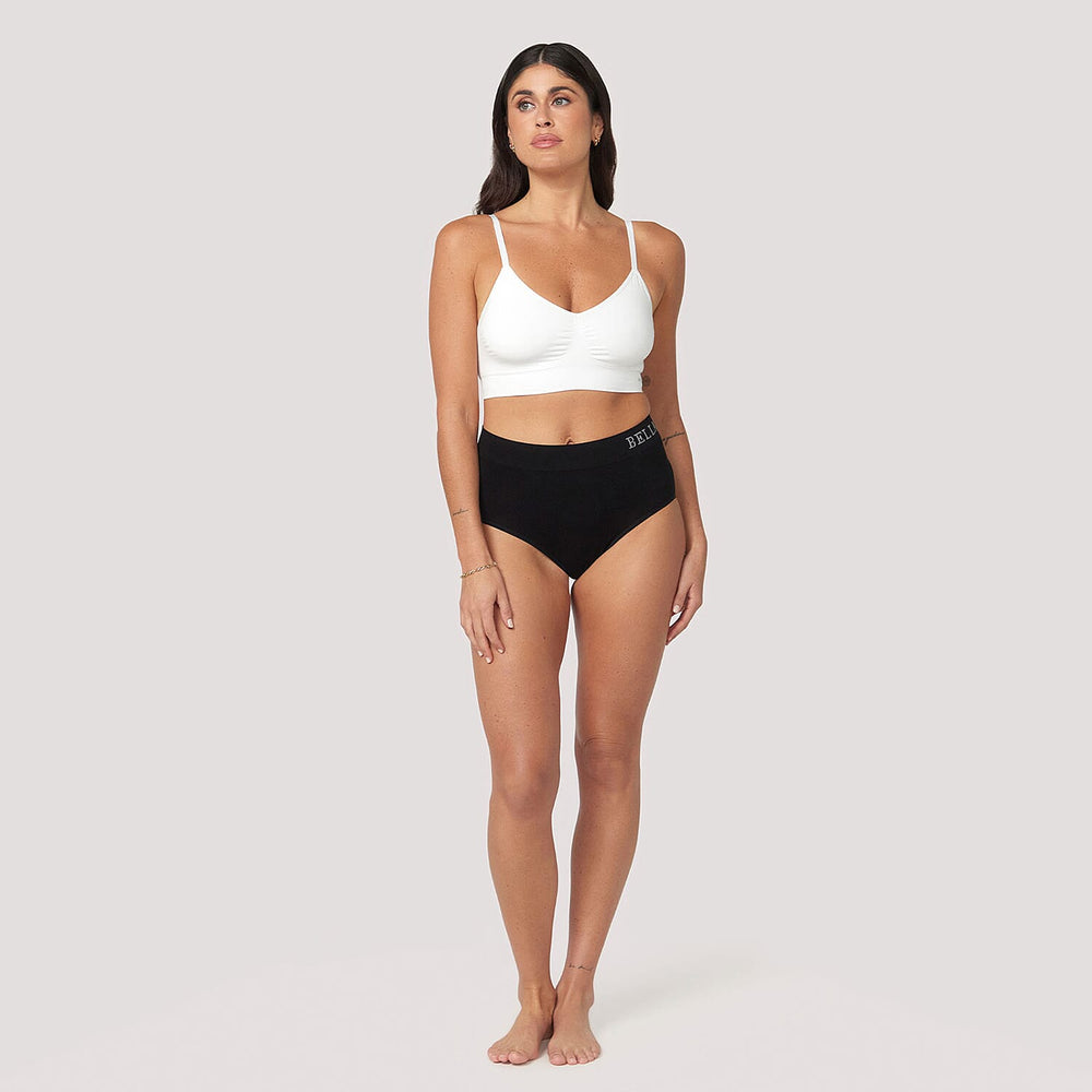 Bella Bodies Polyamide Knitted Underwear (Size - Large) - Black
