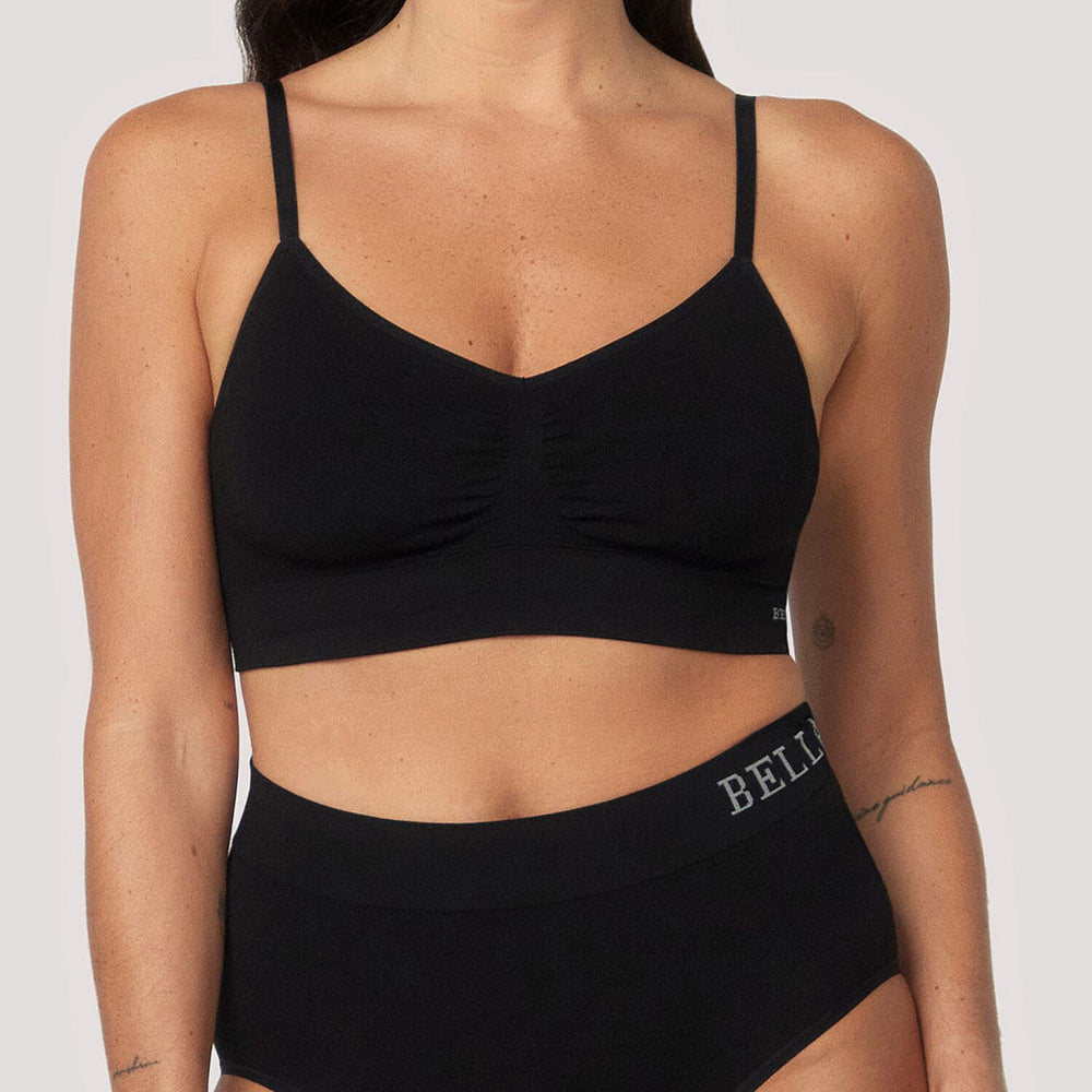 Bella Bodies Polyamide Knitted Underwear (Size - Large) - Sand