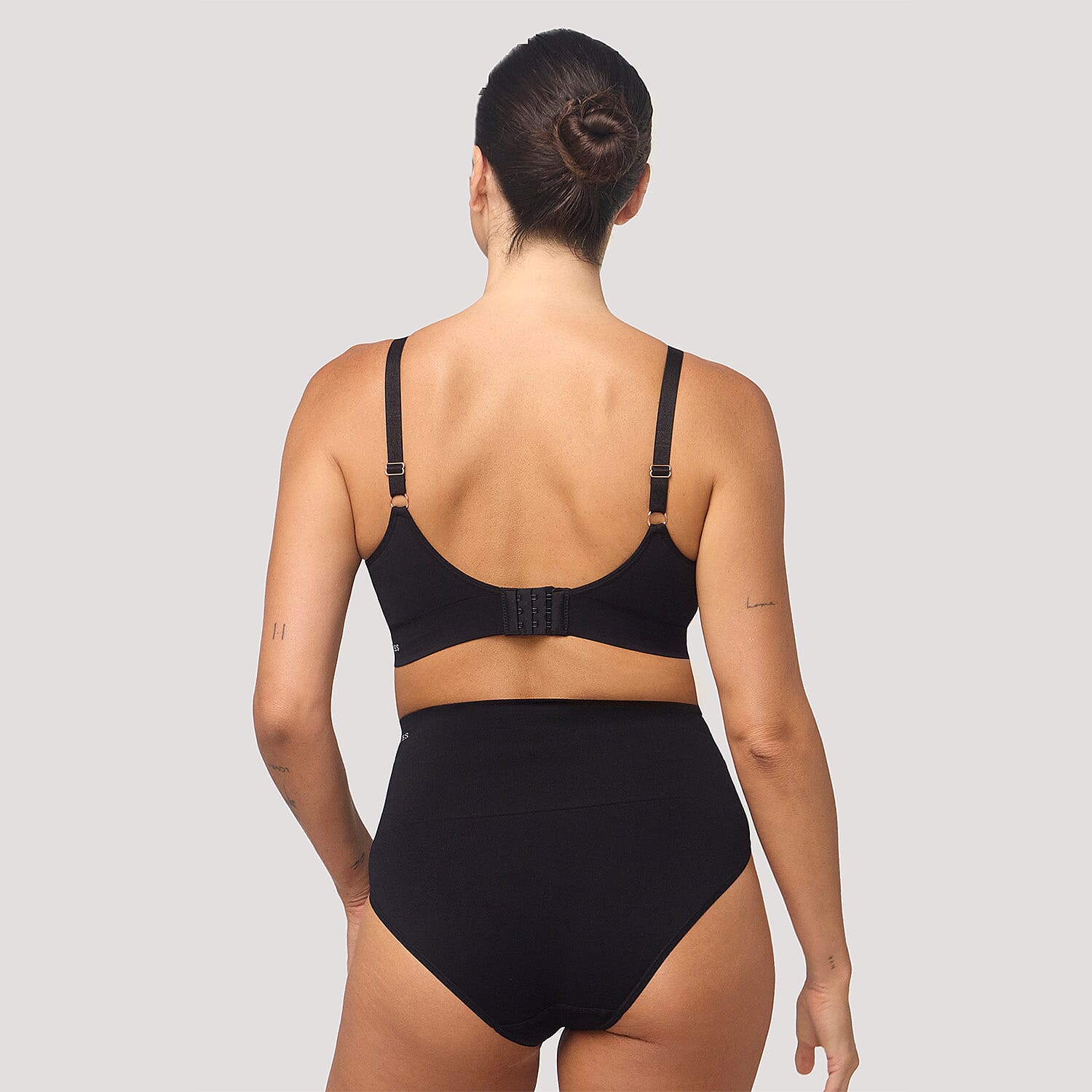 Bella Bodies Polyamide Knitted Underwear (Size - Medium) - Black