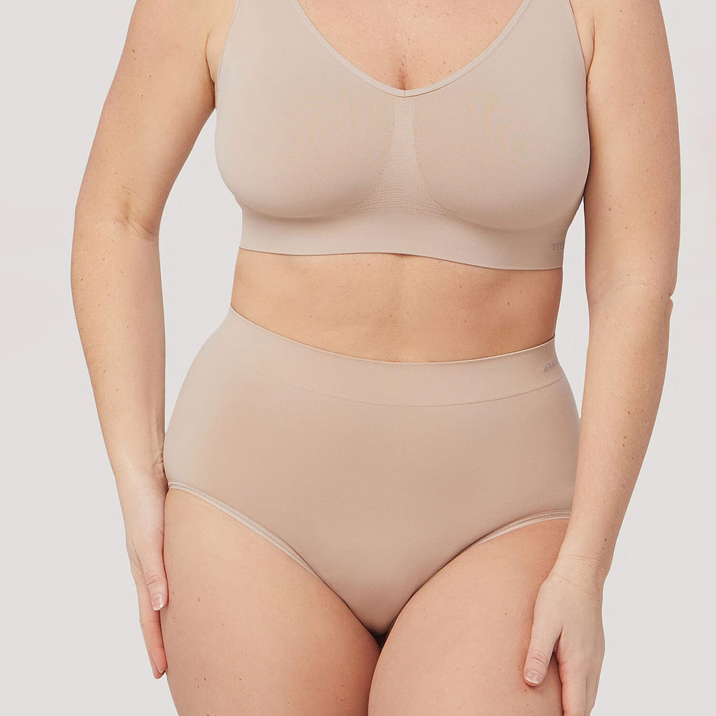 Bella Bodies Polyamide Knitted Underwear (Size - Small) - Black Sand