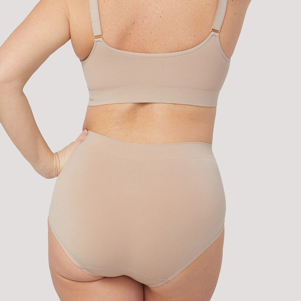 Bella Bodies Polyamide Knitted Underwear (Size - Small) - Black Sand