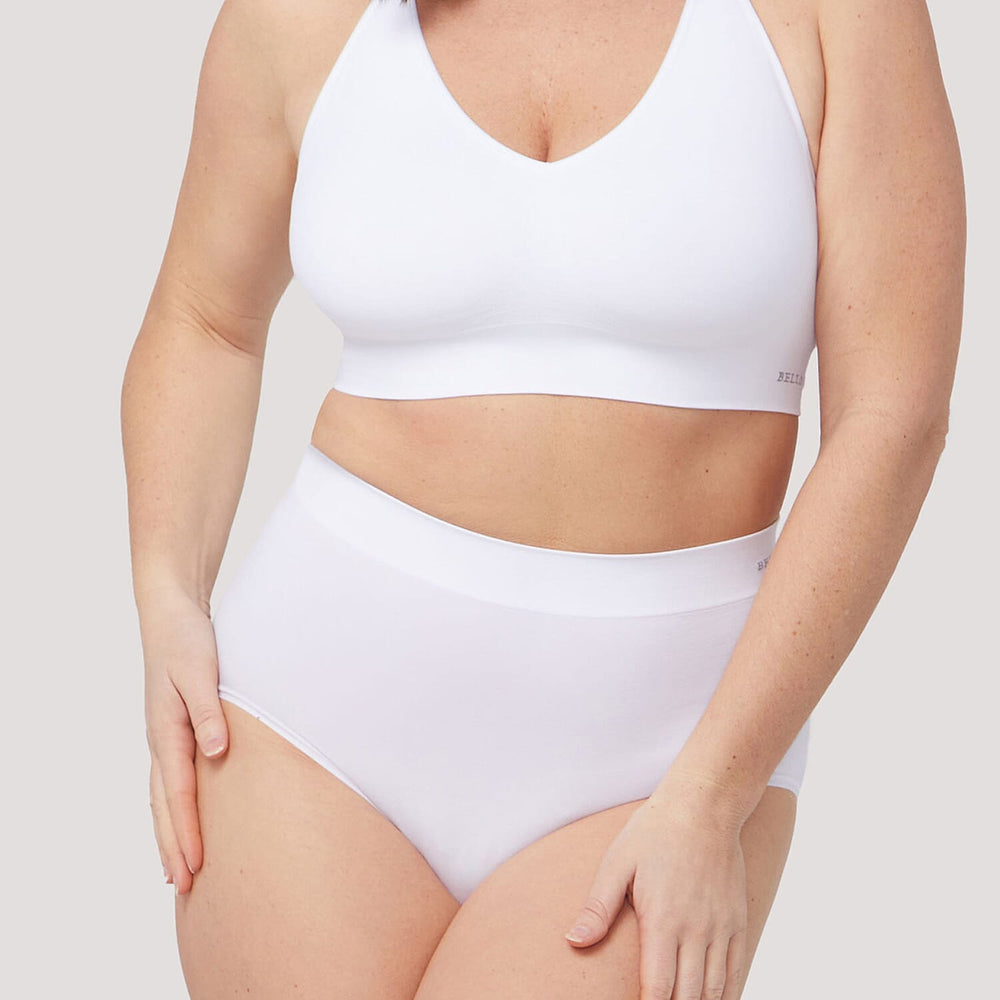 Bella Bodies Polyamide Knitted Underwear (Size - Small) - Black White Teal