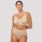 Bella Bodies Polyamide Knitted Underwear (Size - Small) - Sand