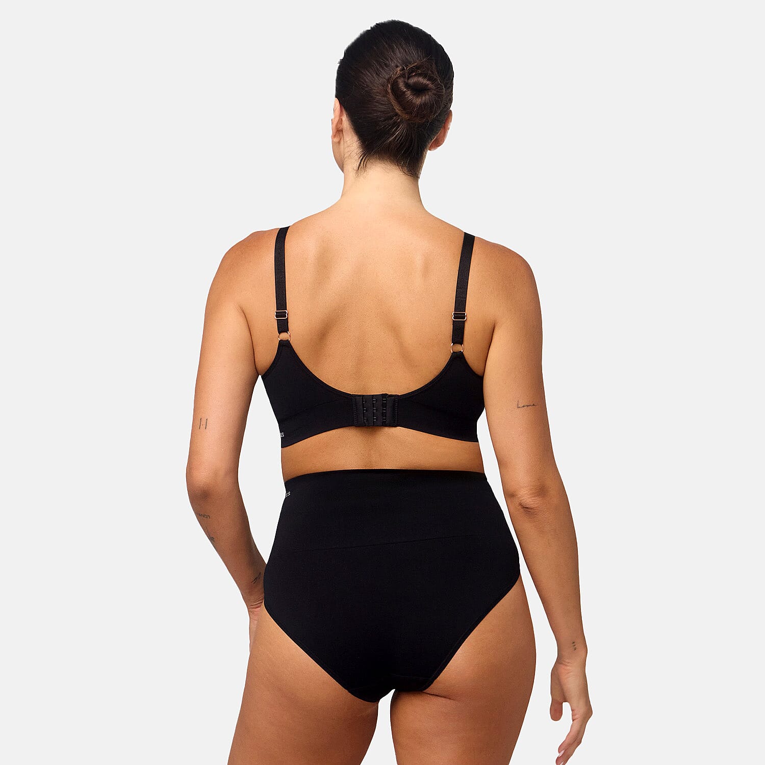 Bella Bodies Polyamide Knitted Underwear (Size - XL) - Black