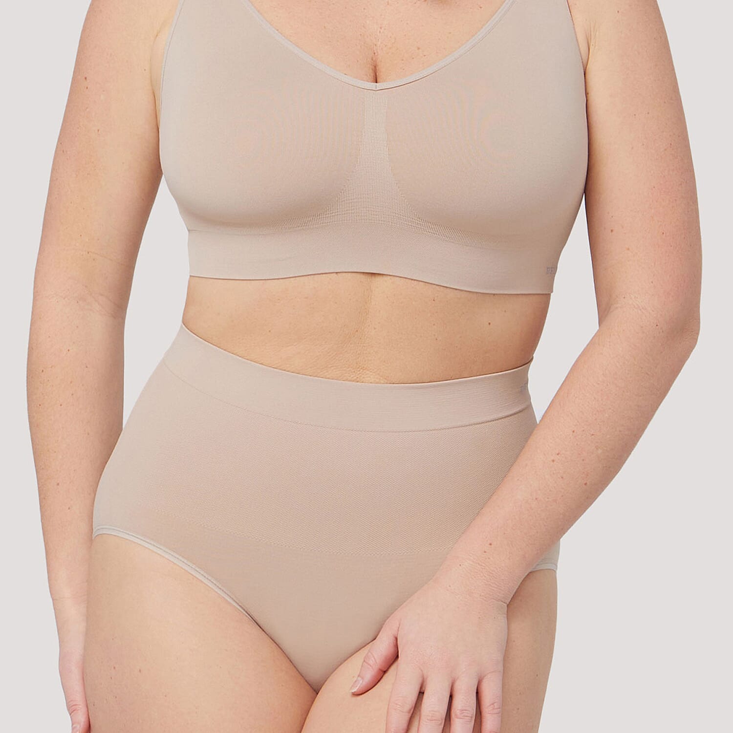 Bella Bodies Polyamide Knitted Underwear (Size - XL) - Navy Sand