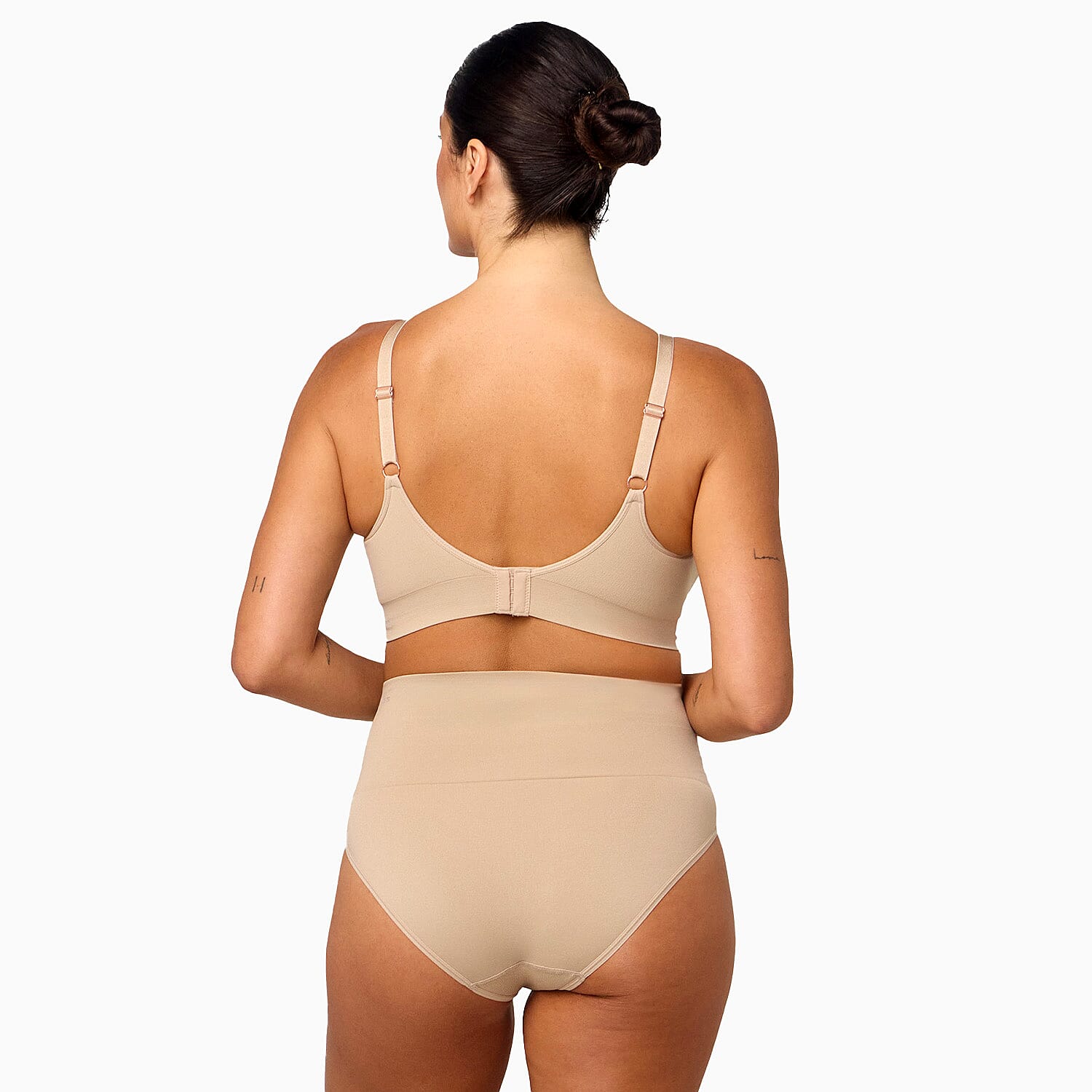 Bella Bodies Polyamide Knitted Underwear (Size - XL) - Sand