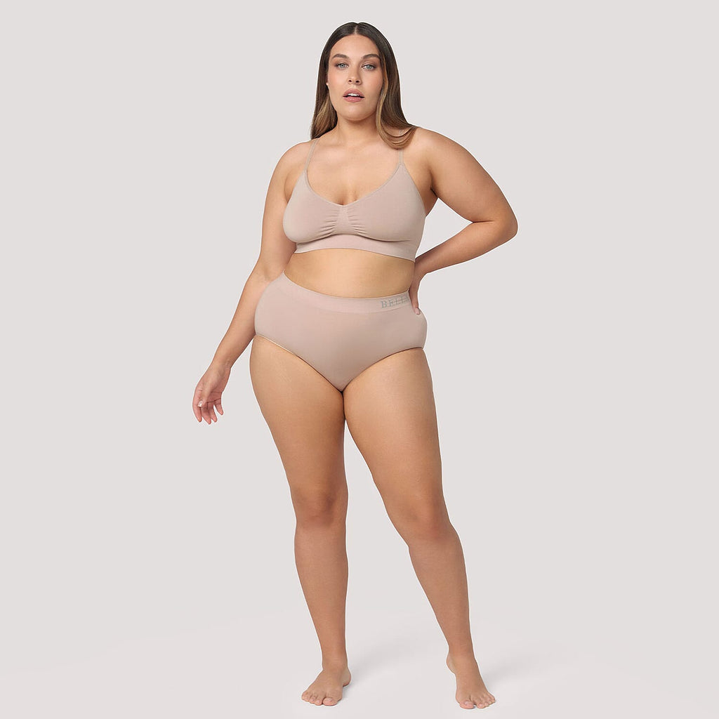 Bella Bodies Polyamide Knitted Underwear (Size - XL) - White