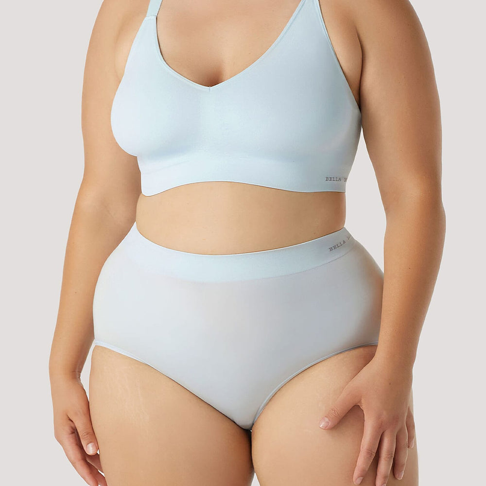 Bella Bodies Polyamide Knitted Underwear (Size - XXL) - Pink Champagne