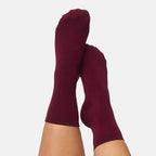Bella Bodies Pack of 2 - Bamboo Boot Socks (One Size) - Cherry Berry